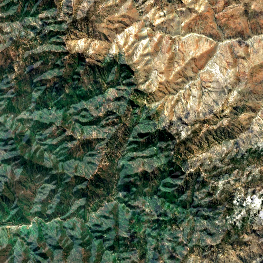 Abra de Porculla seen from above (Sentinel-2)