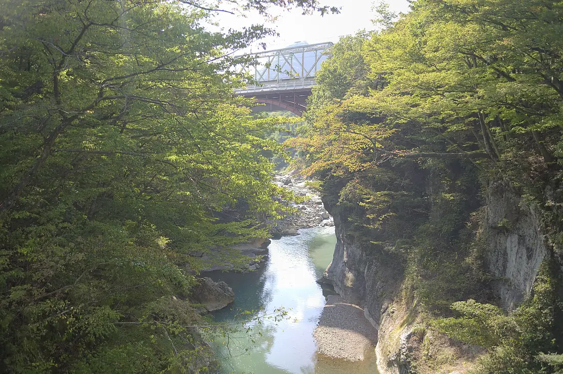 吾妻渓谷 - panoramio