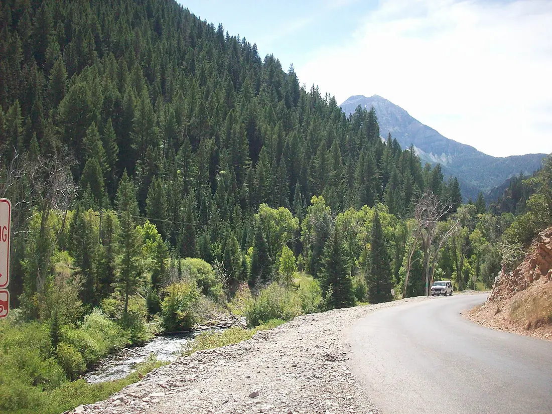 American fork below tibble fork reservoir - panoramio