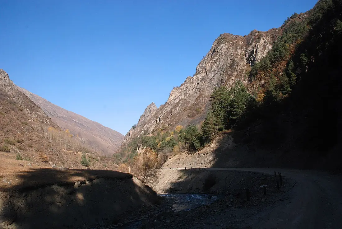 Argun Gorge at Shatili