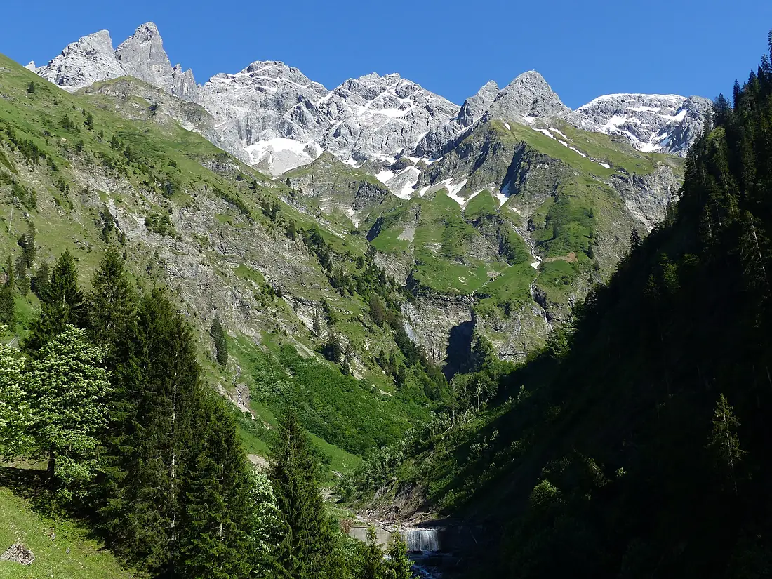 Bacherloch Trettachspitze Mädelegabel