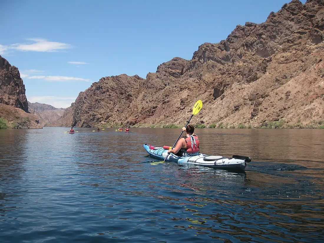Kayakin' on Colorado River