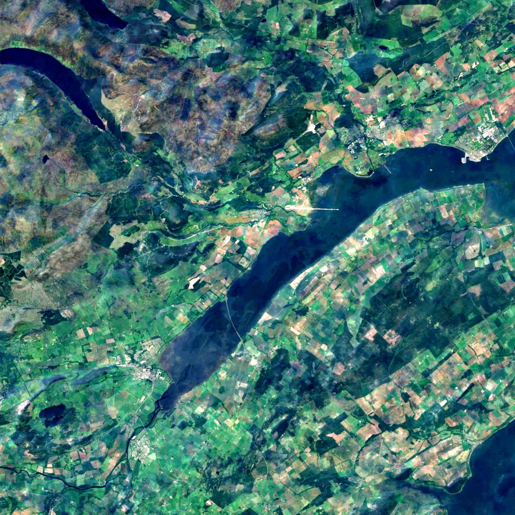 Black Rock Gorge seen from above (Sentinel-2)