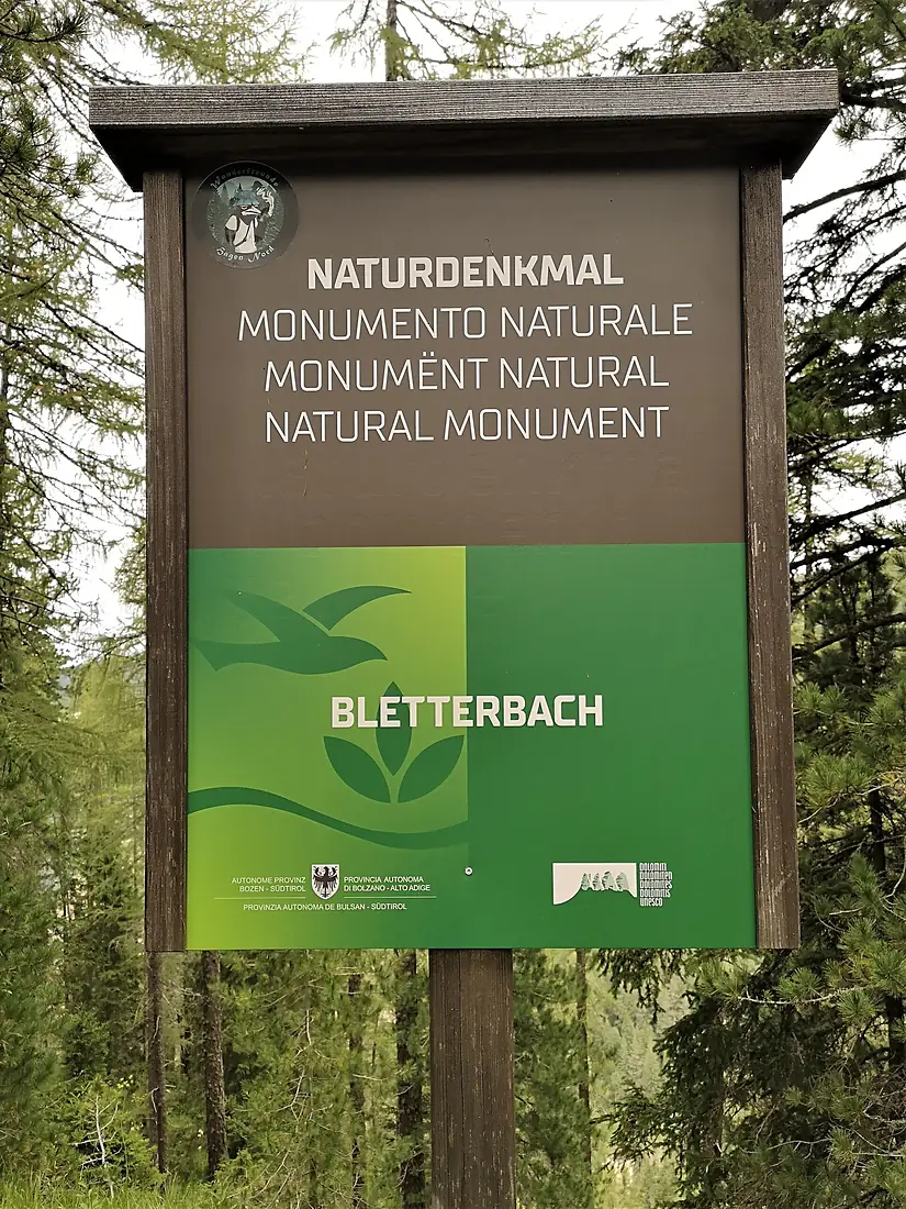 Naturdenkmal Bletterbach