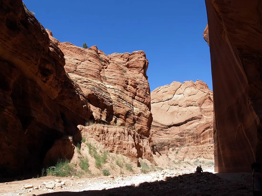 Wire Pass Canyon meets Buckskin Gulch