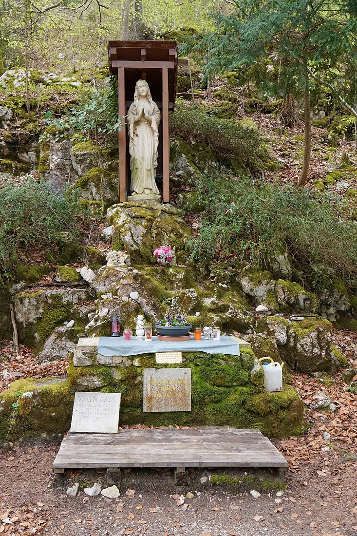 Burggrabenklamm Madonna Maria Klamm 20240408a