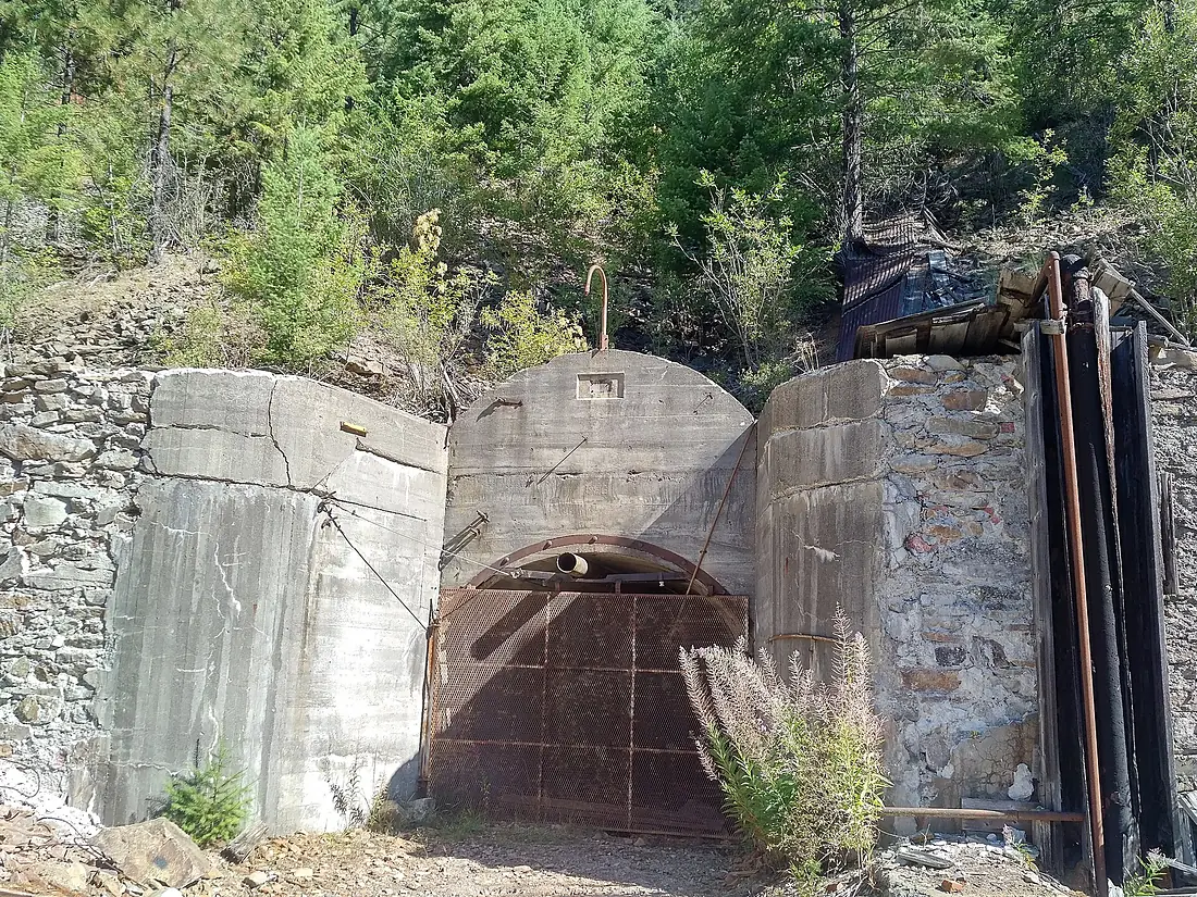 Mine shaft near Burke, Idaho