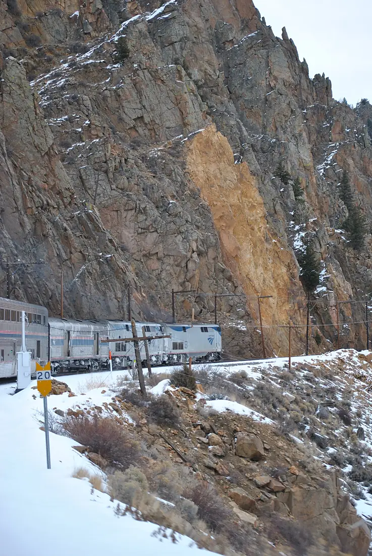 This is one of a series of photo's i took from the California Zephyr ,for the Byers Canyon Colorado group i run, It is one of a series of groups that parallel the California Zephyrs route - panoramio