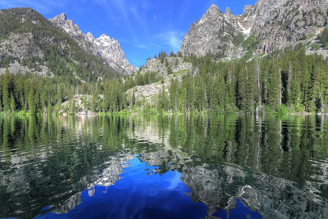 Cascade Canyon reflection
