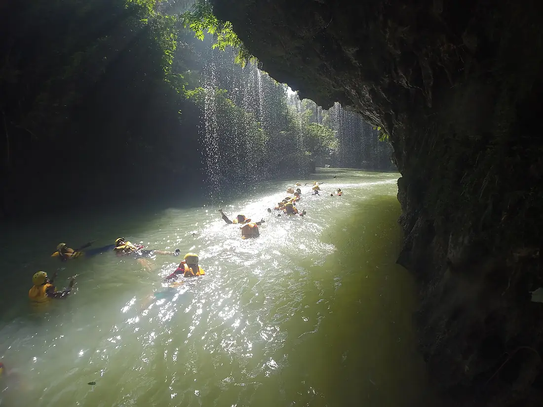 Body rafting green canyon