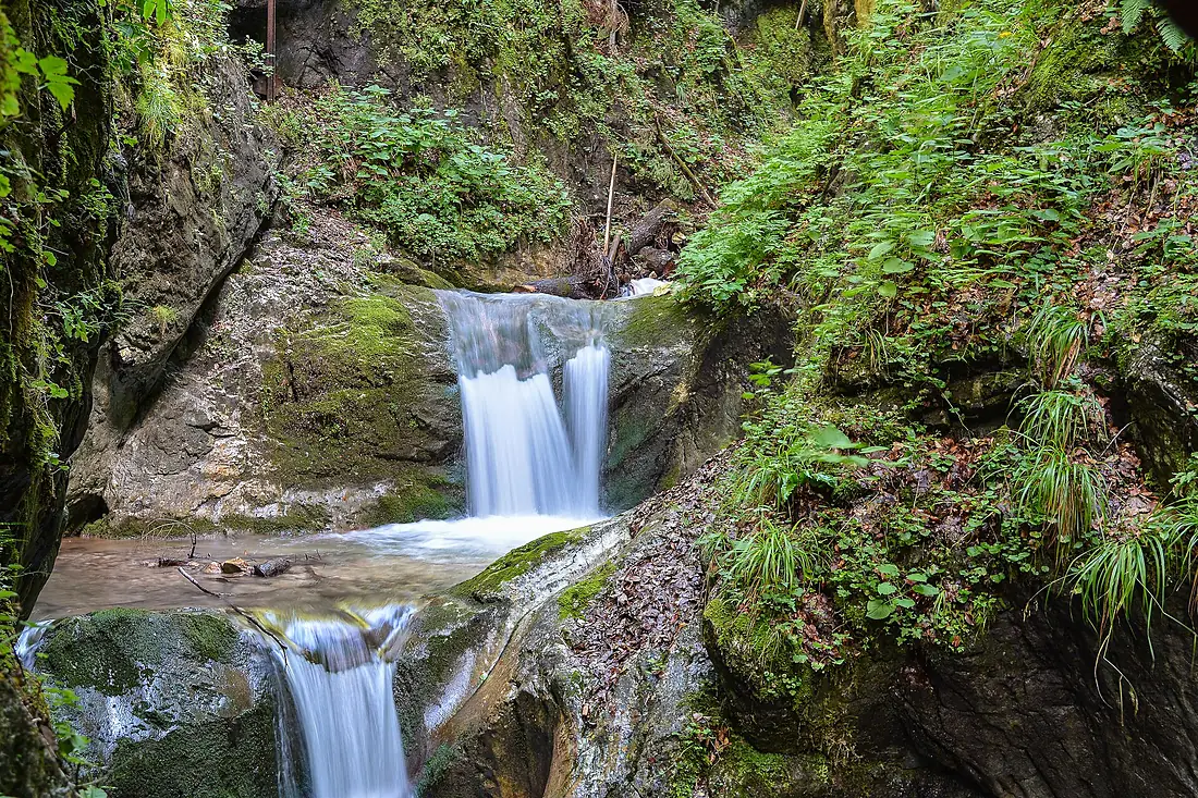 NDOÖ 181 Dr Vogelgesangklamm Wasserfälle