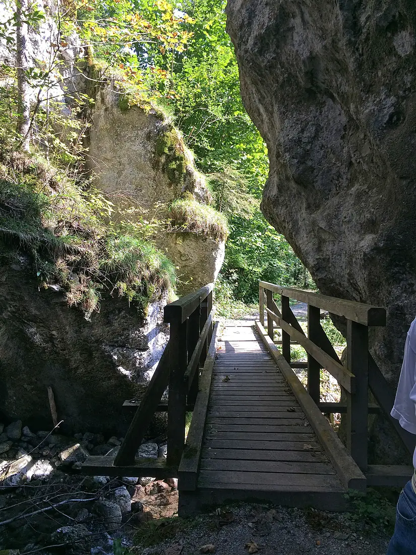 Eingang Falkenschlucht Weidenau Türnitzer Alpen