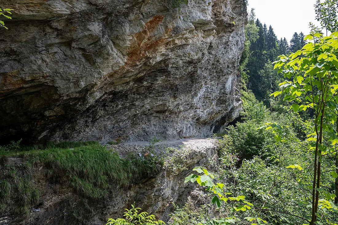 Gadaunerer Schlucht alter Weg
