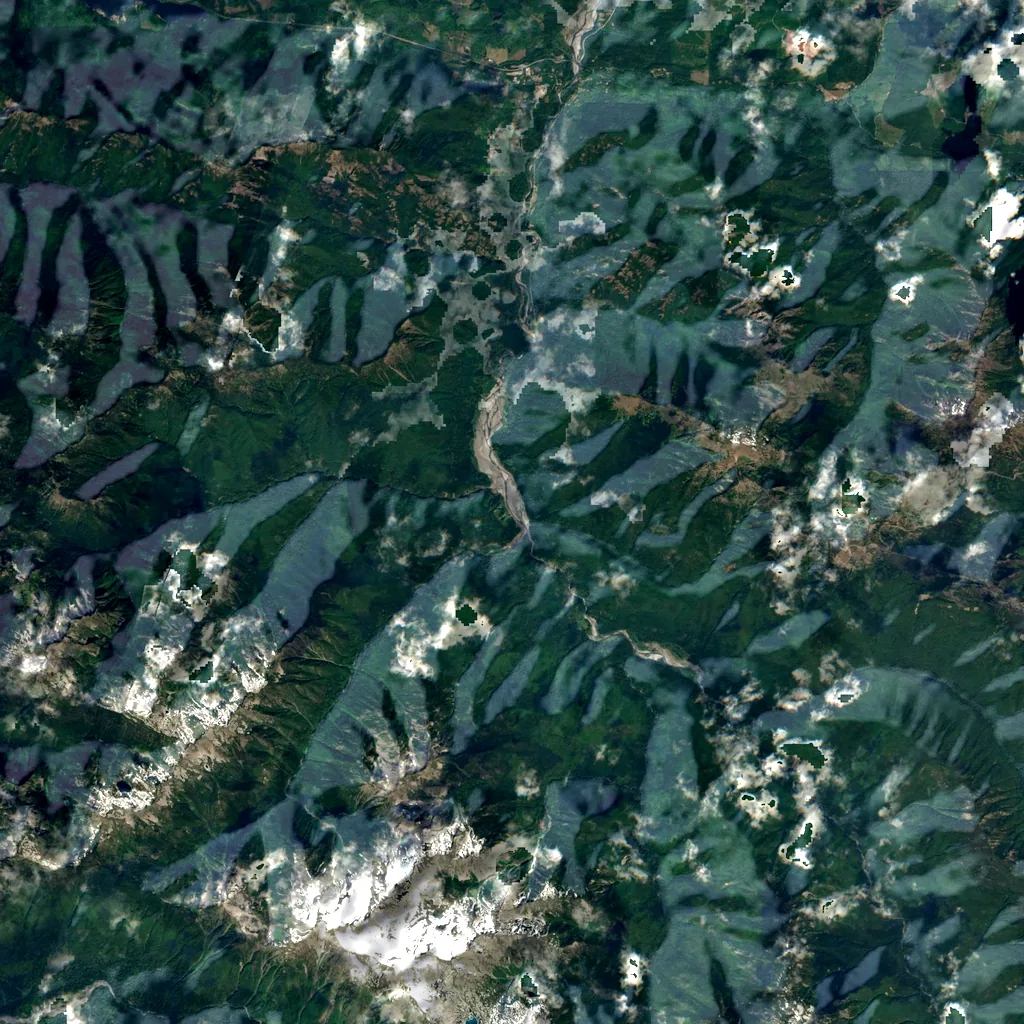Goblins Gate seen from above (Sentinel-2)