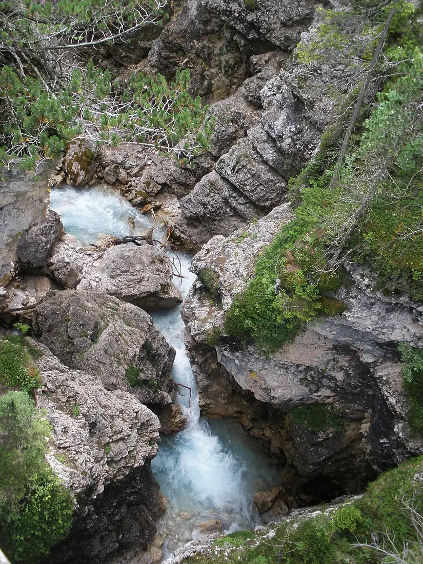 Forra sul rio Travenanzes