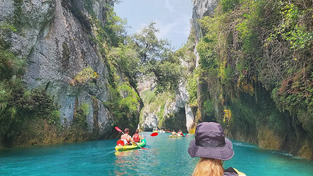 Gorges de Baudinard by kayak