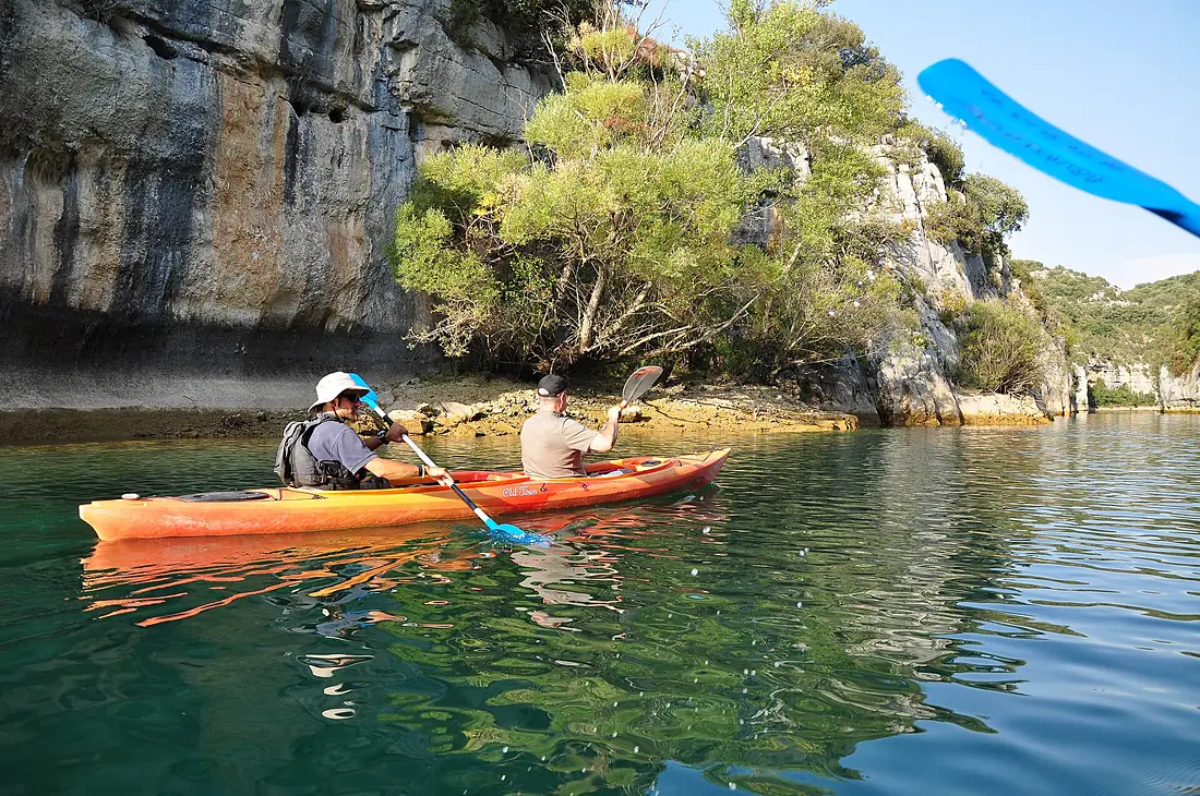 Gorges de Baudinard Kayaking dans les gorges