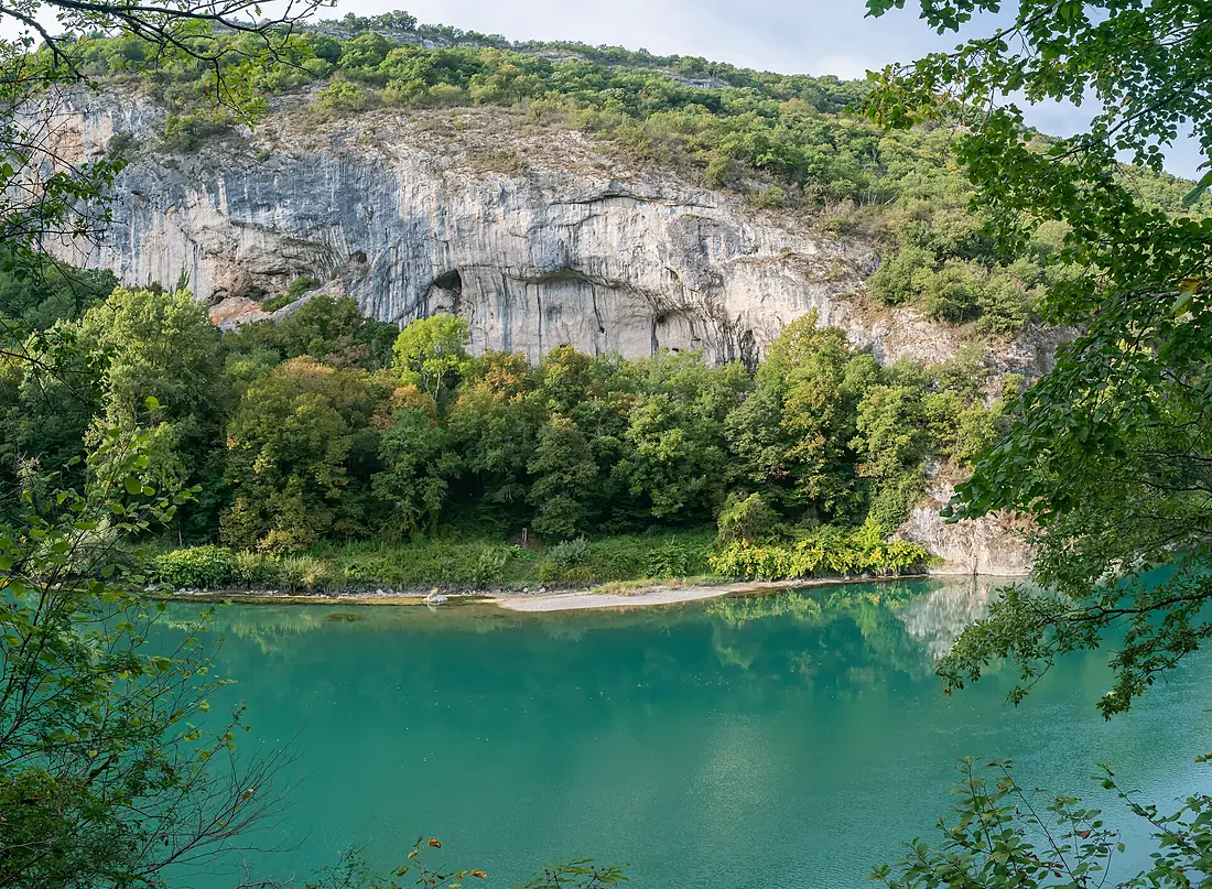 Rhone River near La Balme 01