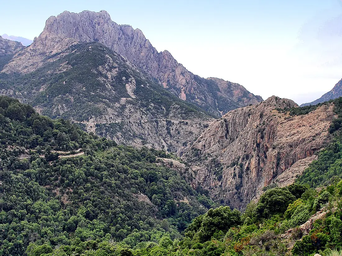 Evisa gorges de Spelonca