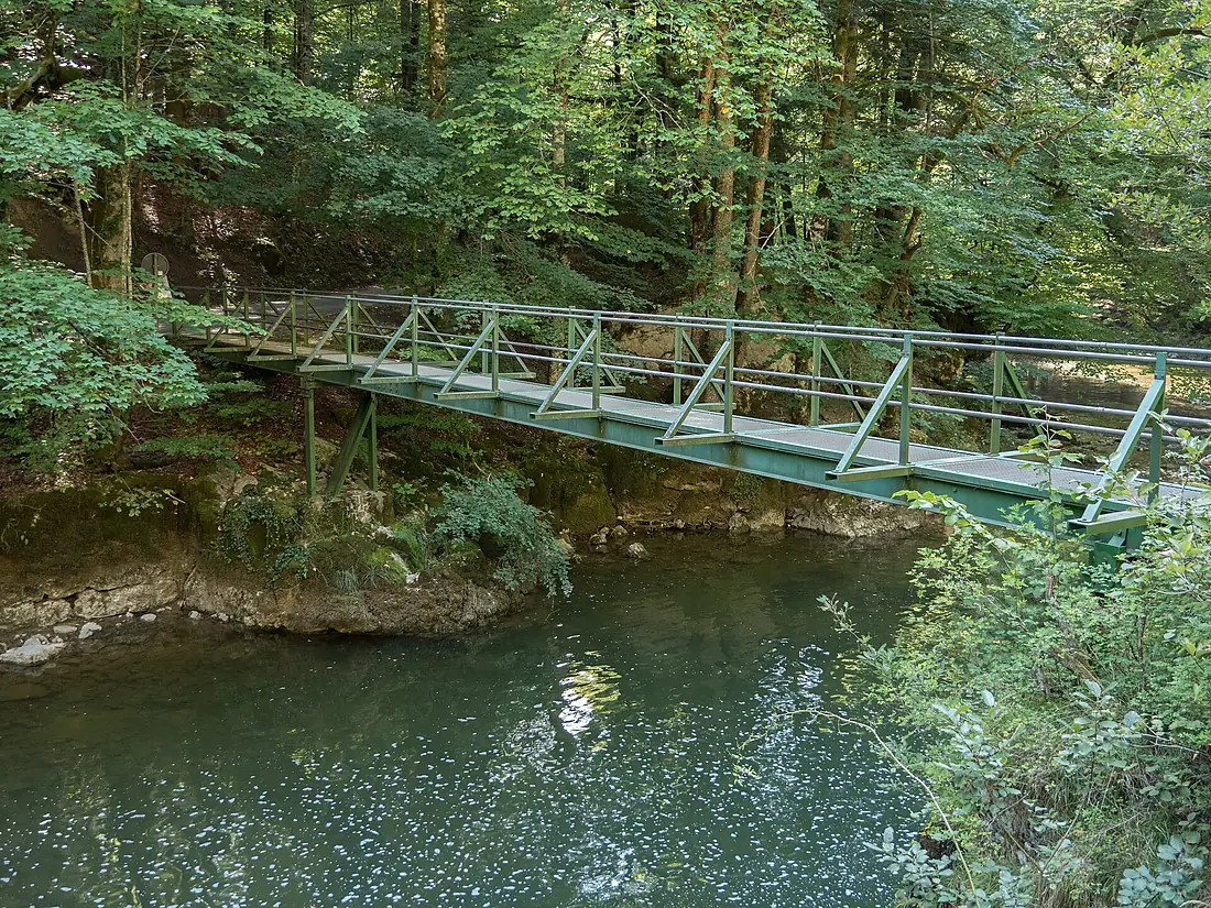 Cuchemanteau-Steg über die Areuse, Champ-du-Moulin NE – Boudry NE 20220823-jag9889