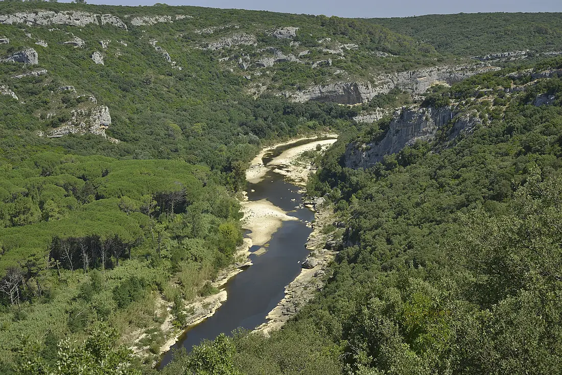 GORGES DU GARDON CAMP DES GARRIGUES GERARD JOYON