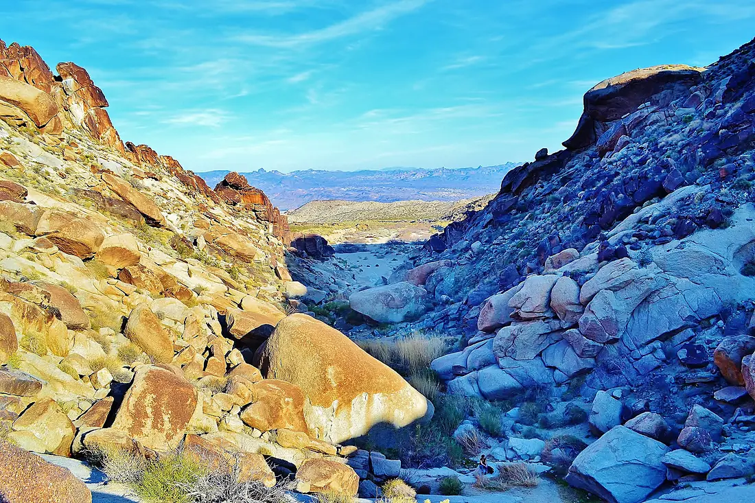 Grapevine Canyon Sunset - panoramio