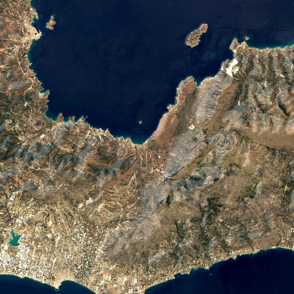 Ha Gorge seen from above (Sentinel-2)