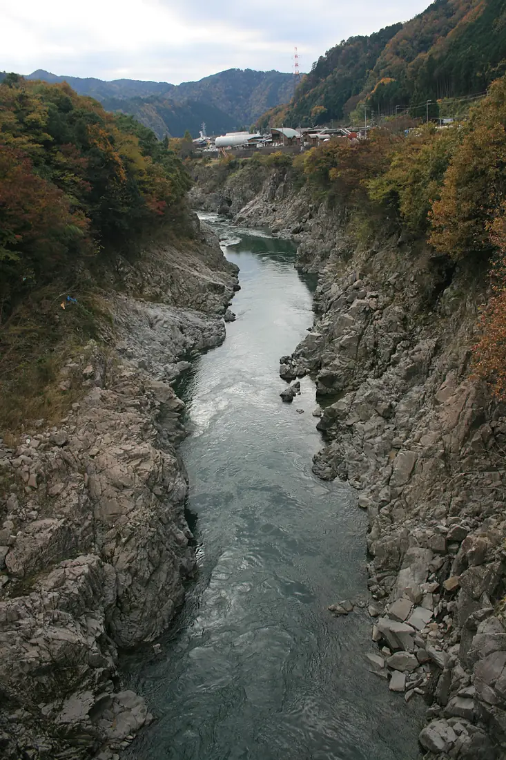 Hida River from Hichiso Bridge
