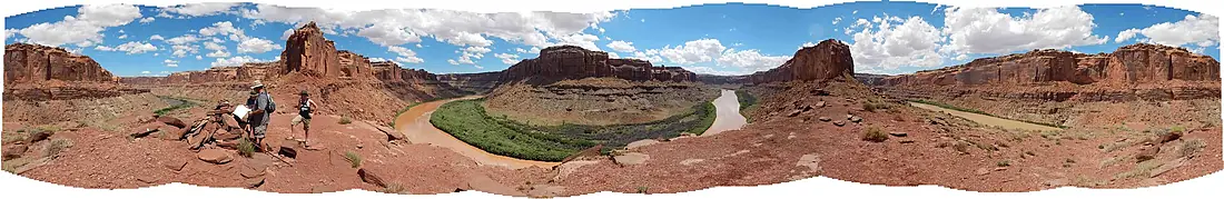 Bowknot Bend of the Green River in Utah 2015