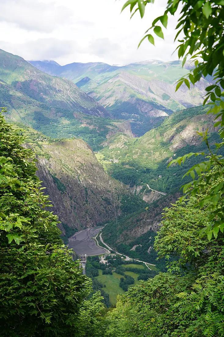 Les gorges de l'Infernet vues depuis Villard-Notre-Dame (1)