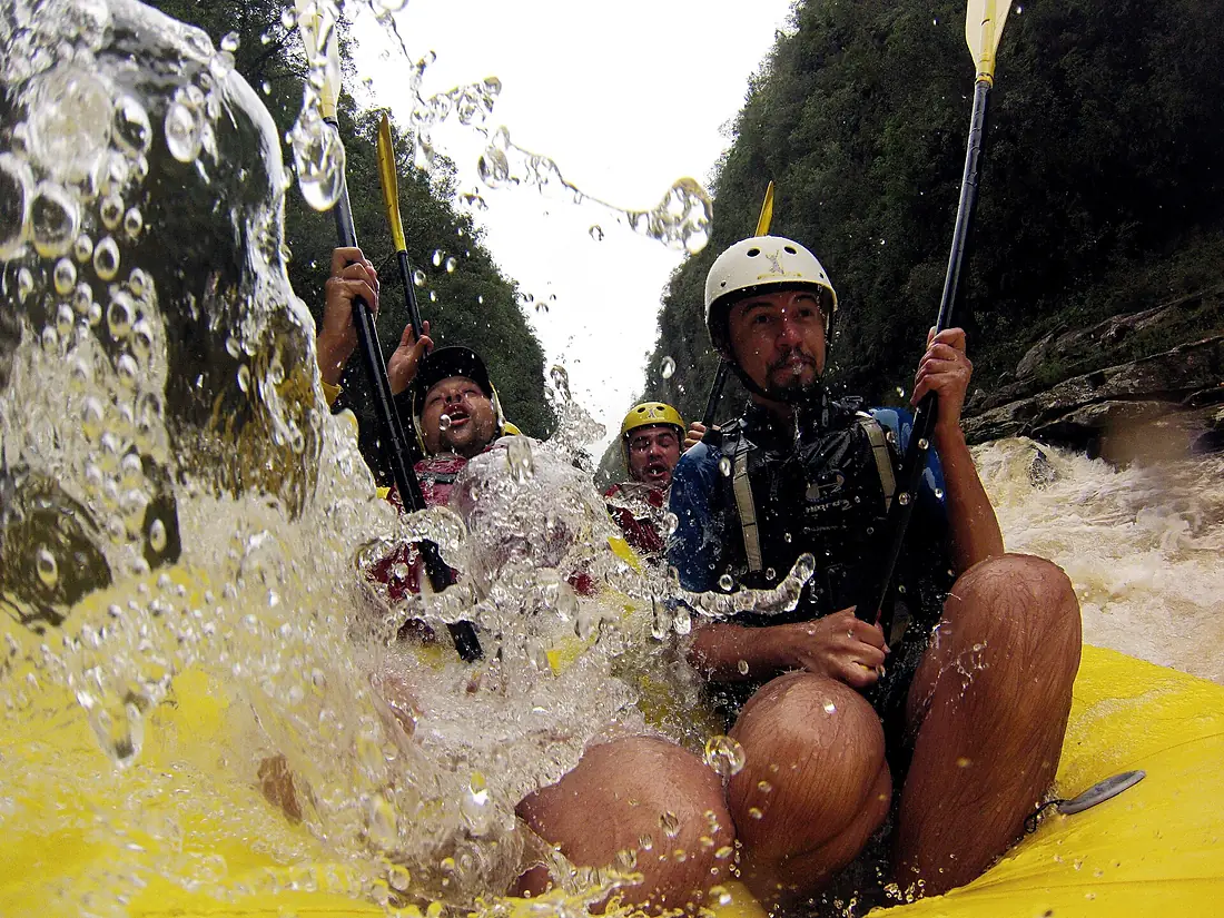 Rafting no Rio Jaguariaíva