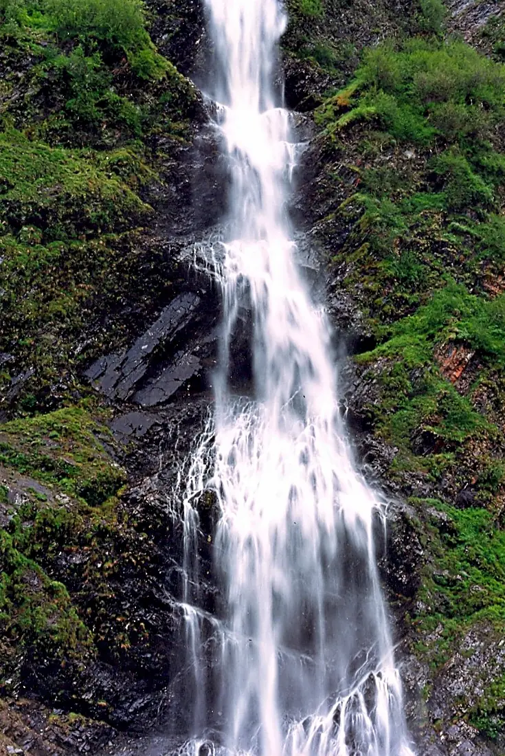 Bridal Veil Falls, Keystone Canyon, Alaska