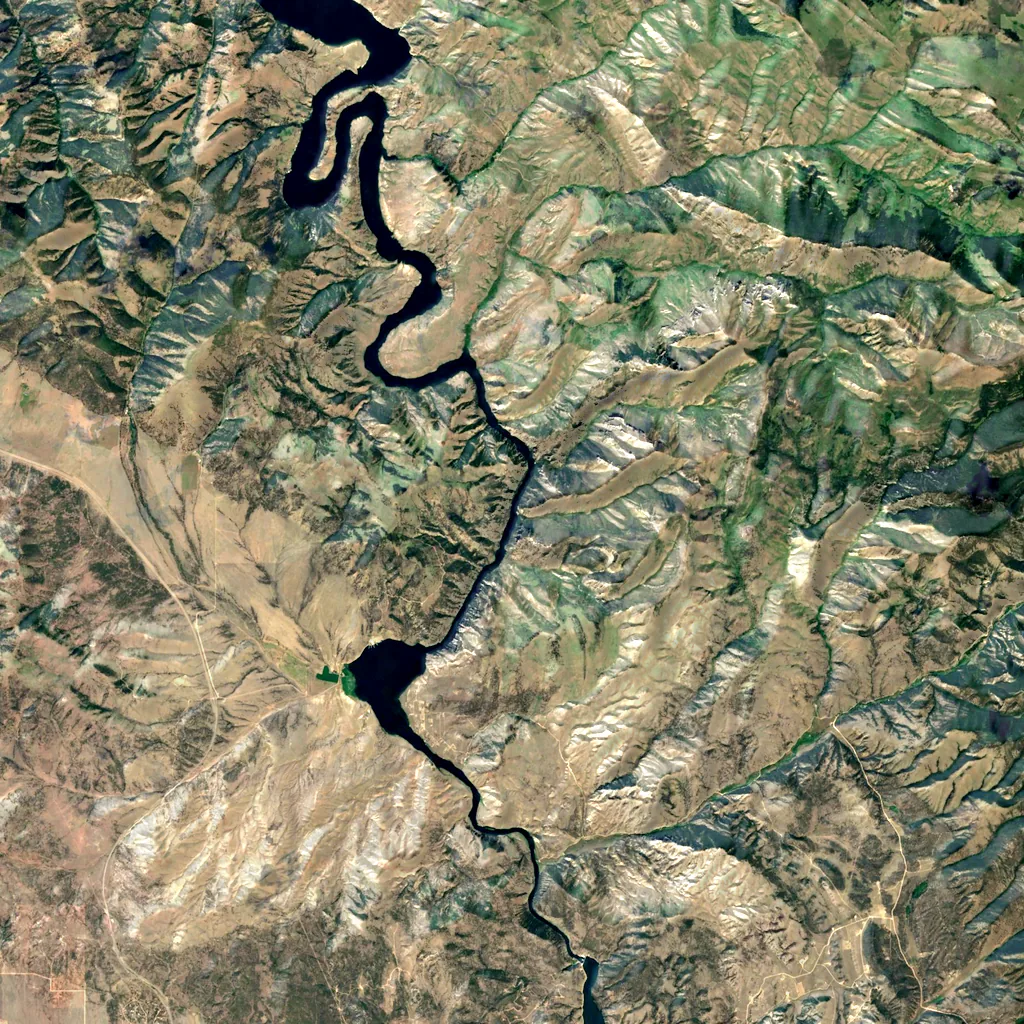 Mann Gulch seen from above (Sentinel-2)