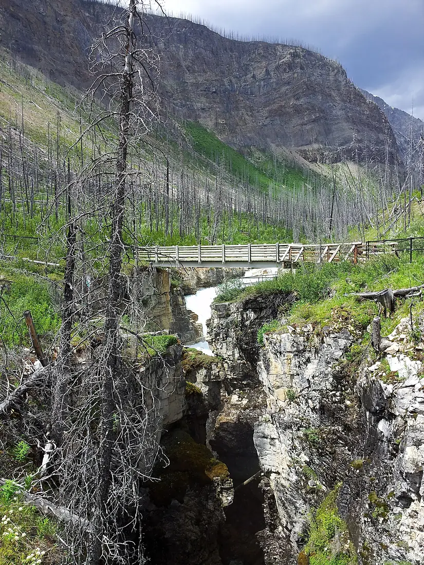 Looking up at Entrance to Marble Canyon - panoramio