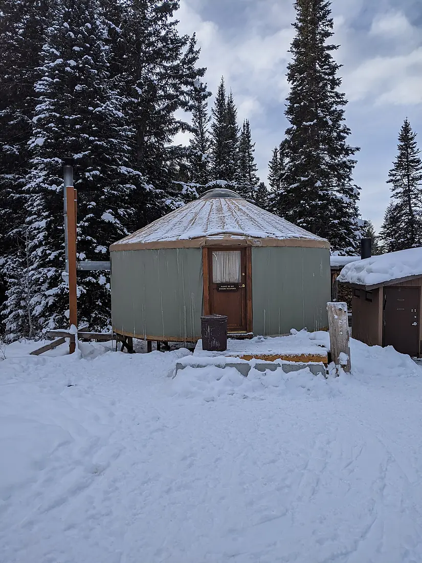 Big Water Yurt in Mill Creek Canyon