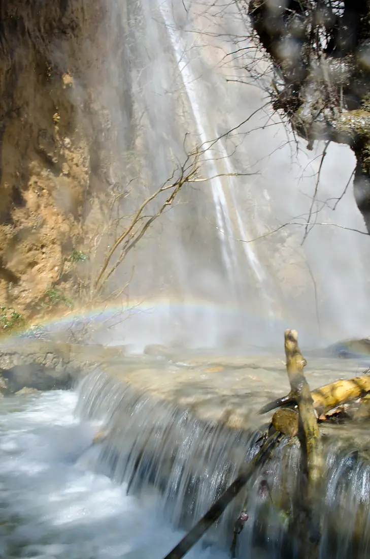 Waterfall of Milonas Gorge, Agios Ioannis, Ierapetra, Crete 2012