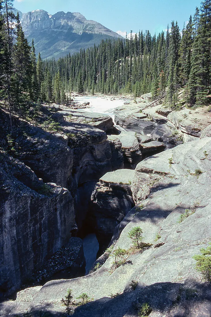 Mistaya Canyon - Improvement District No. 9, Alberta, Canada - Summer 1990