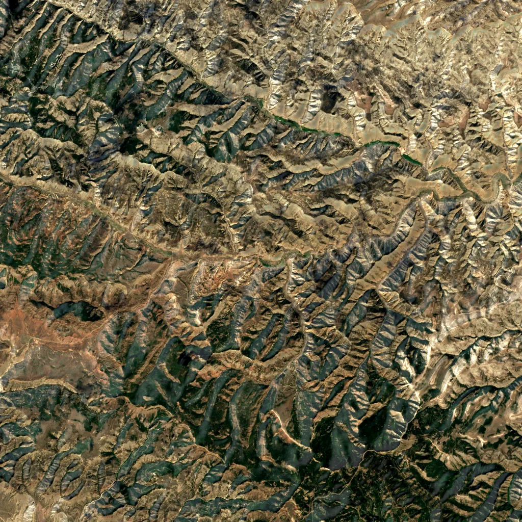 Ninemile Canyon seen from above (Sentinel-2)