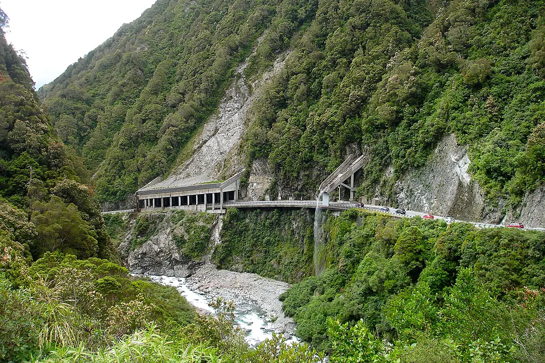 Otira Gorge Road