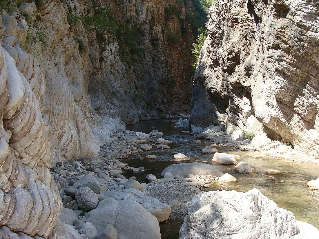 Pantavrechi gorge in Evritania, Greece 1