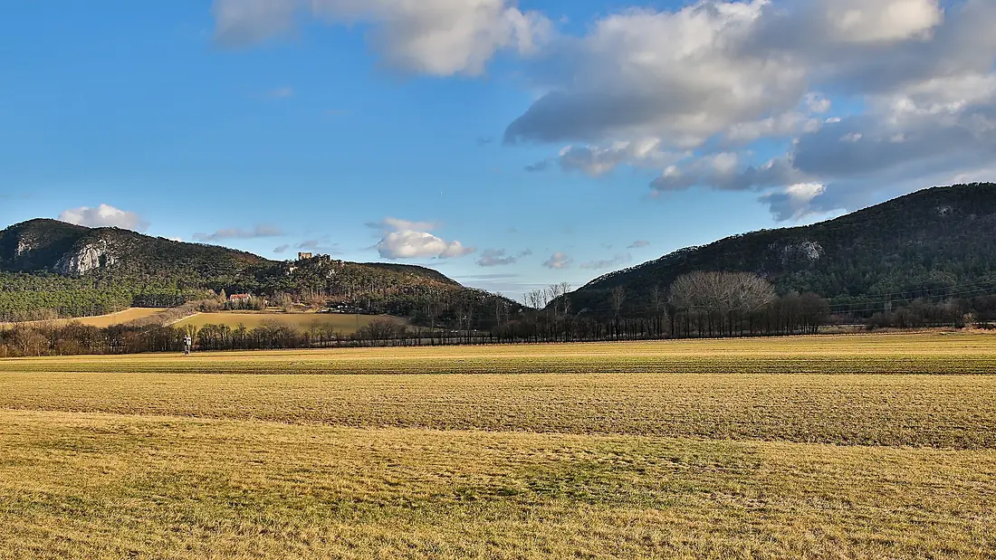 Neue Welt Fischauer Vorberge Ruine Emmerberg Prosset 20231216