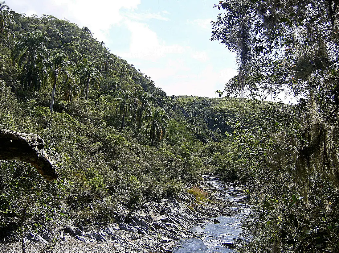 Arroyo Yerbal, Quebrada de los Cuervos, Treinta y Tres