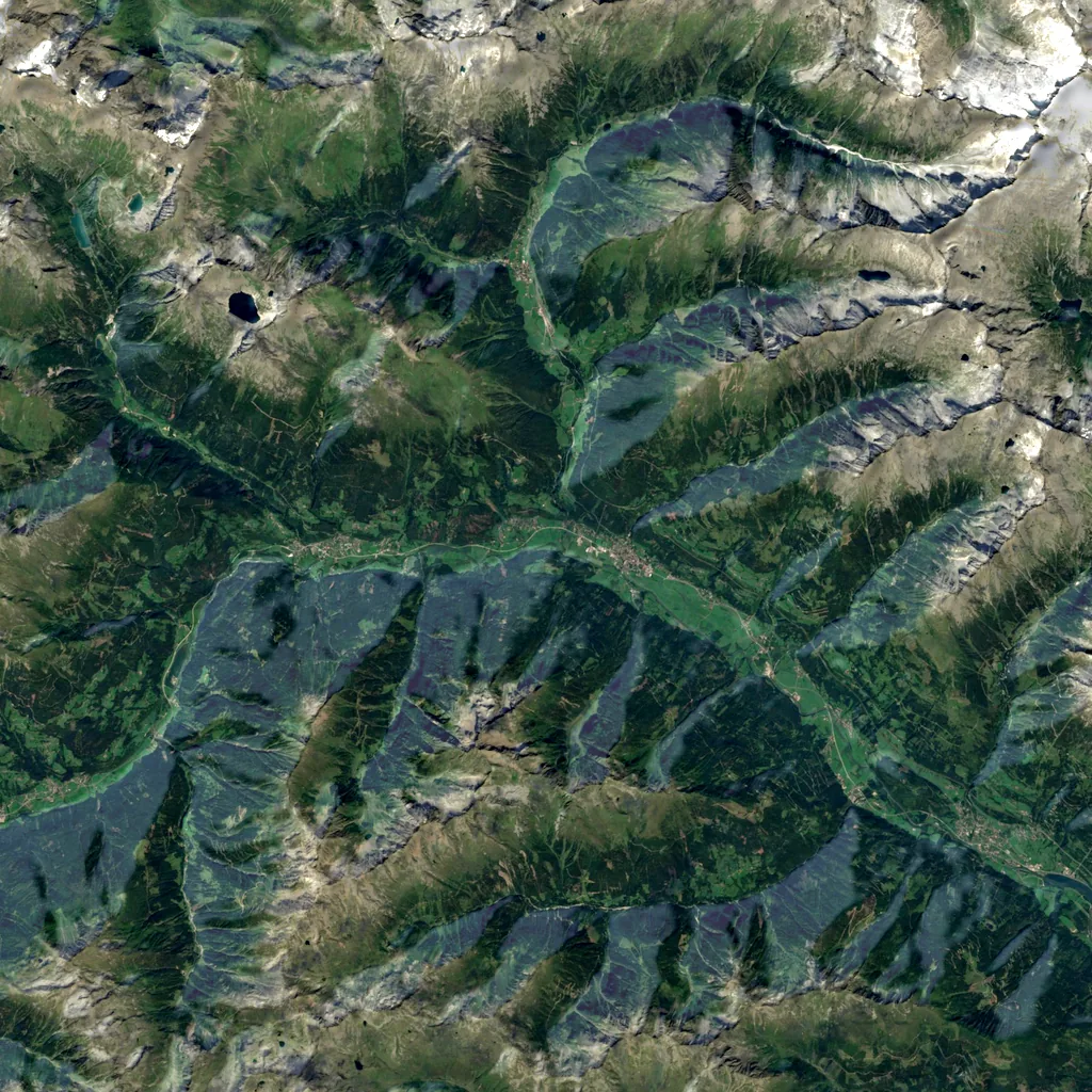 Raggaschlucht seen from above (Sentinel-2)