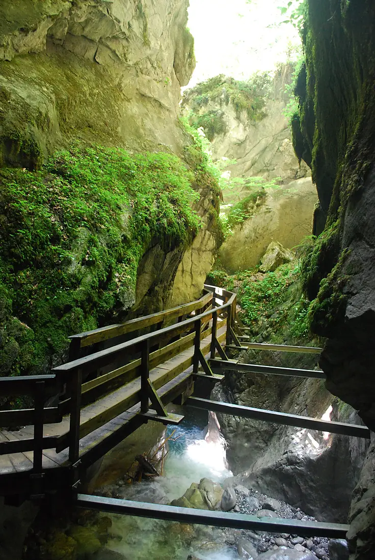 Pad door de Seisenbergklamm
