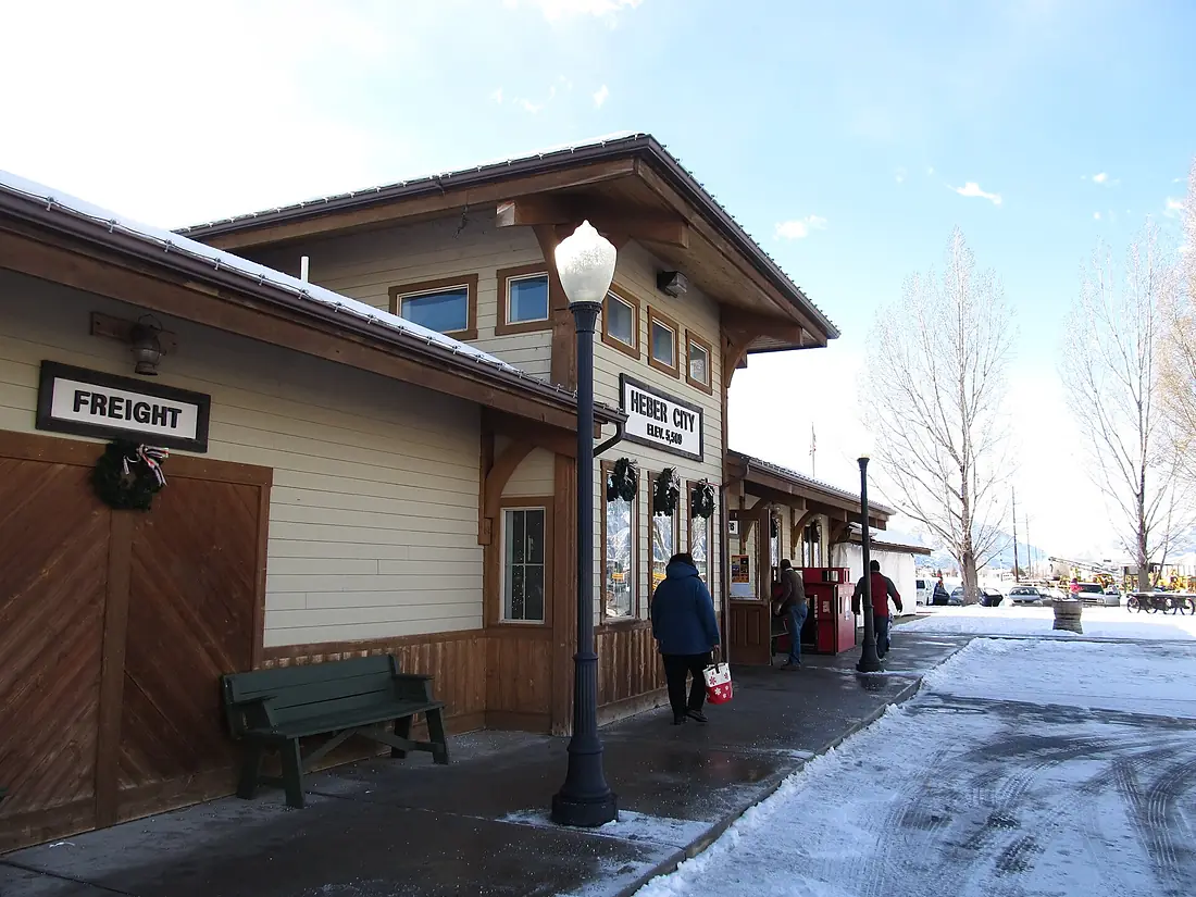 Heber Valley Historic Railroad Depot, Heber City, Utah