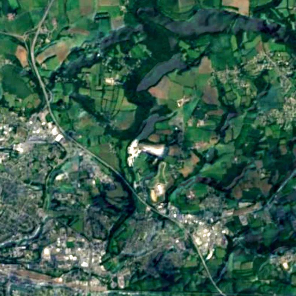 Stangala seen from above (Sentinel-2)