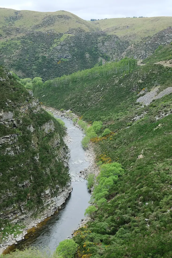 Taieri River east of Flat Stream