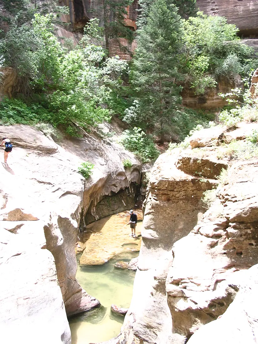 Rappel in Zion Subway dyeclan.com - panoramio