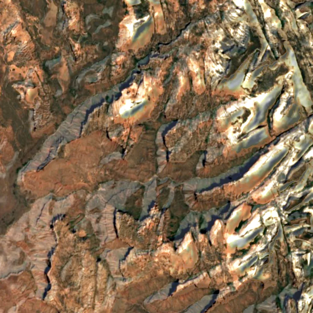 The Subway seen from above (Sentinel-2)