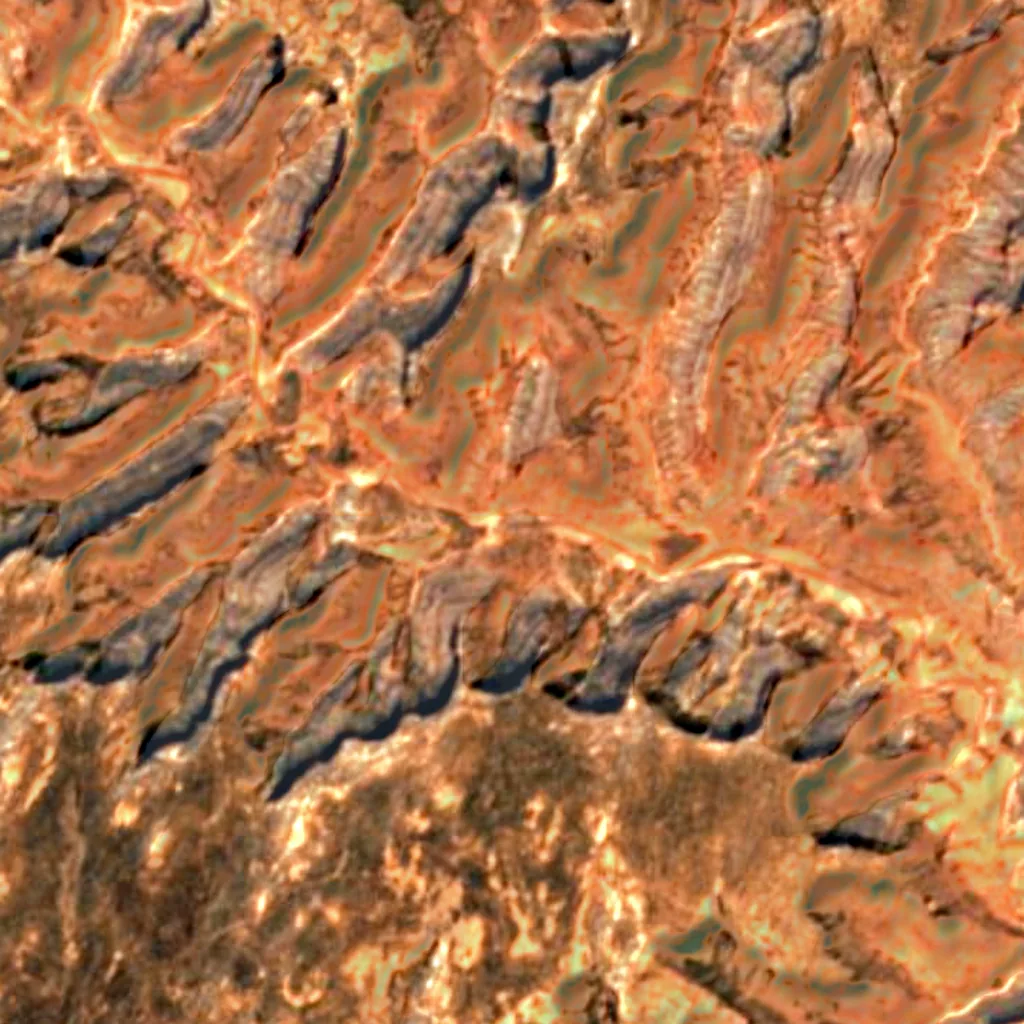 Tsegi Canyon seen from above (Sentinel-2)